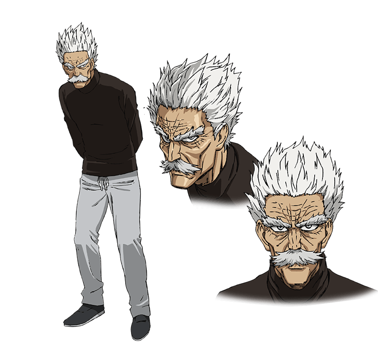 one punch man character silver fang